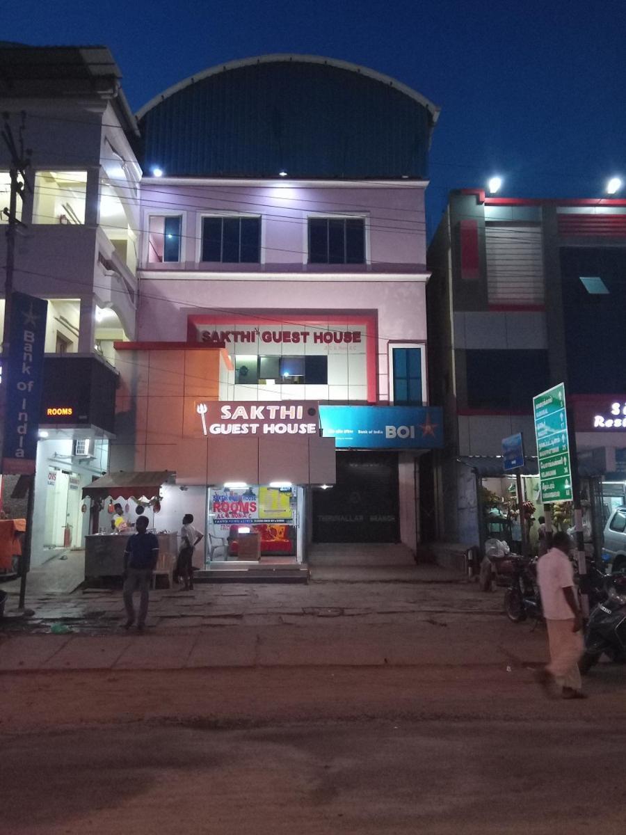 Sakthi Guest House & Residency, By Saraswathi Groups, Thirunallar, Karaikal Pillaittiruvasal Dış mekan fotoğraf